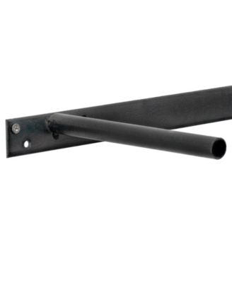 American Art Decor Rustic Wood Floating Wall Shelf