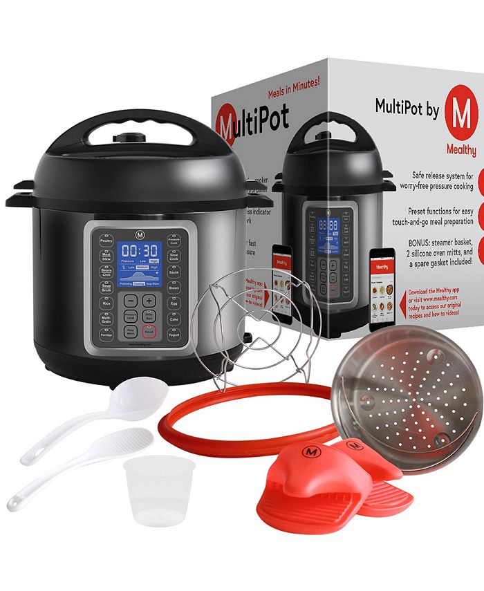 Mealthy MultiPot 6 Qt. 9in1 Programmable Pressure Cooker Macy's