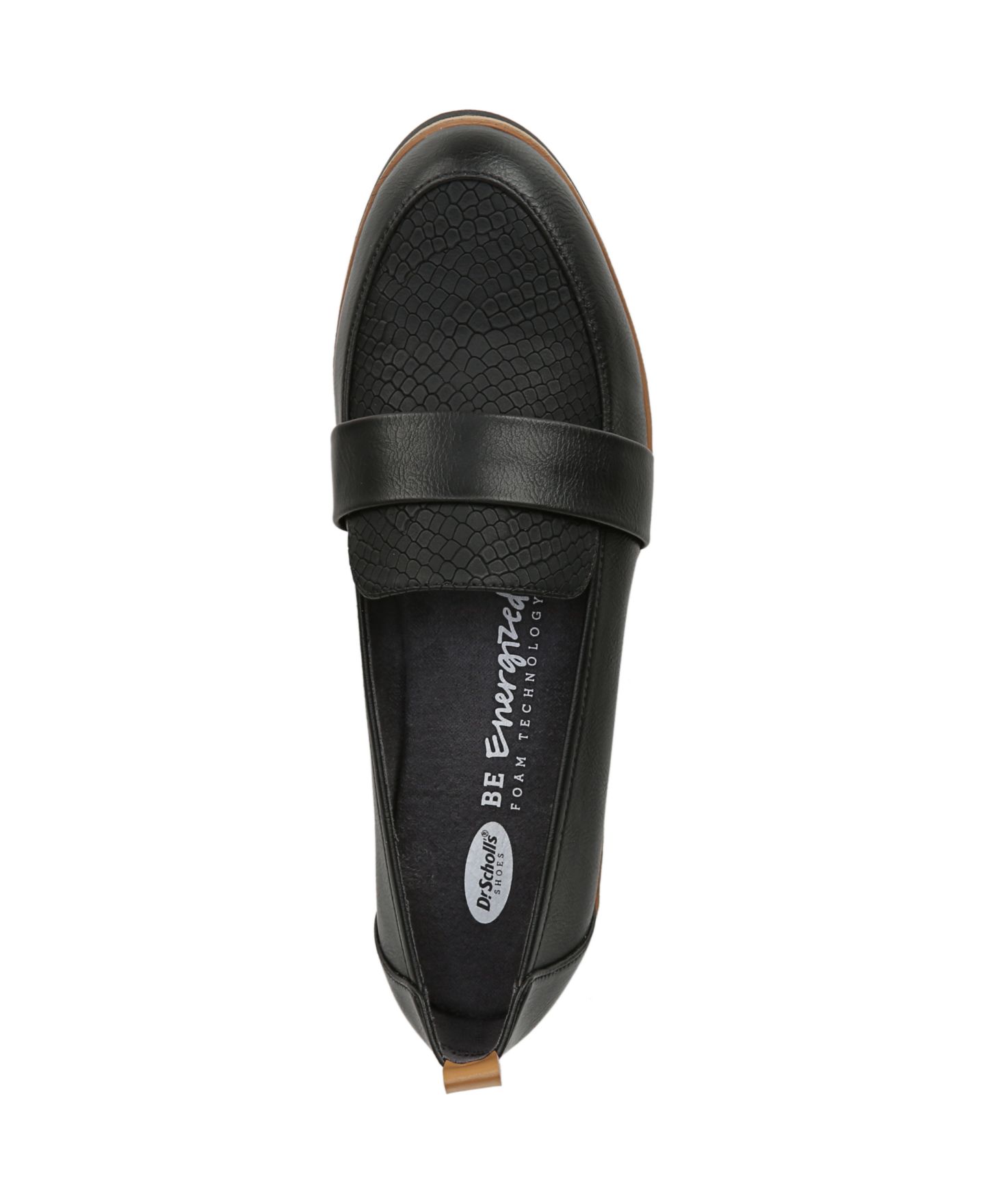 Женские туфли Dr. Scholl's Webster Slip On Platform, цвет: Чёрная искусственная кожа — фото 4