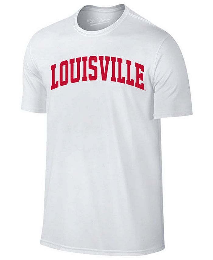 Louisville Cardinals Womens Arch Over Dark Heather T-Shirt
