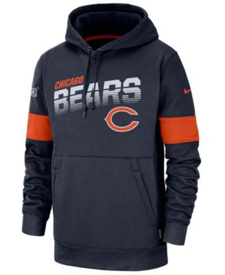 orange chicago bears hoodie