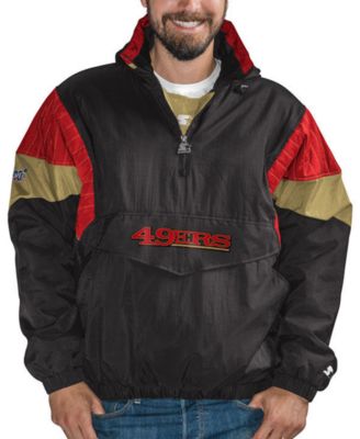 49ers starter pullover jacket sale