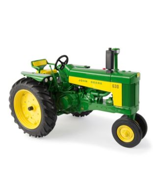 tomy john deere pedal tractor and wagon