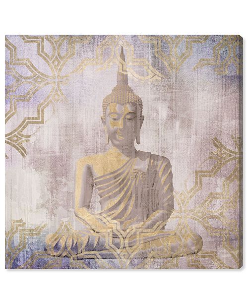 Oliver Gal Buddha In Peace Canvas Art 24 X 24 X 1 5 Reviews All Wall Decor Home Decor Macy S