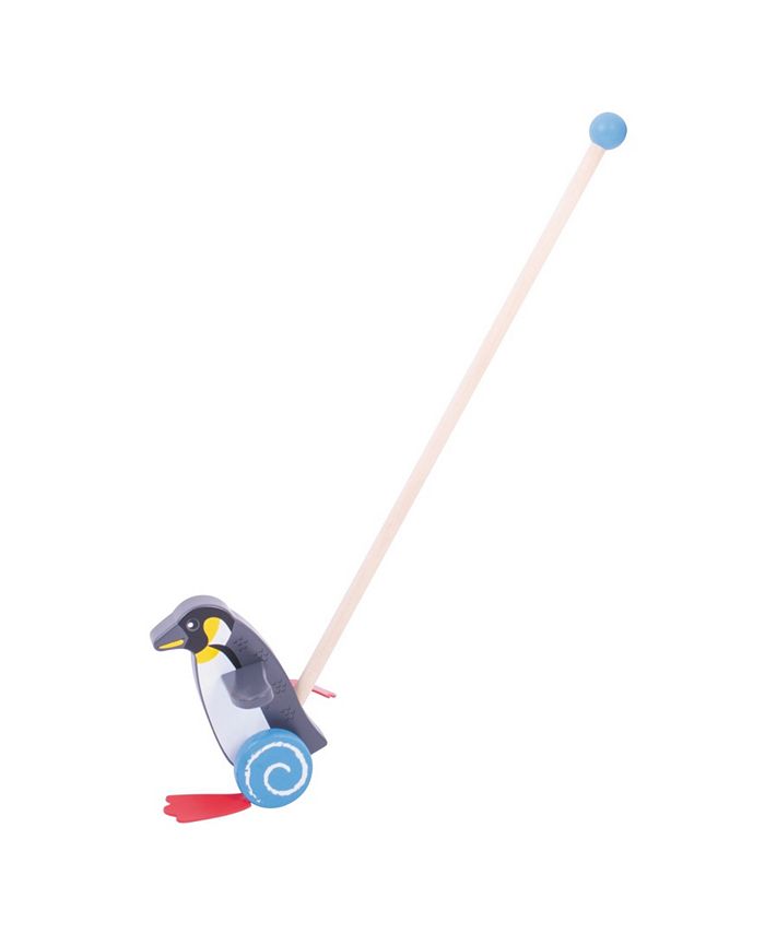 Redbox Bigjigs Toys Push Along Penguin Macy's