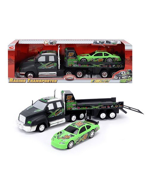 dickie toys race and store transporter