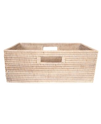 Rectangular Shelf basket with Side handles