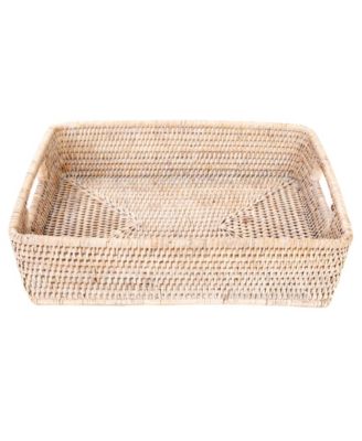 Artifacts Trading Company Rectangular Storage Basket with Rounded Corners