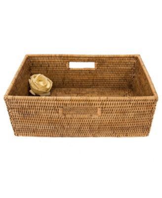 Rectangular Shelf basket with Side handles