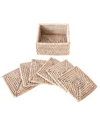 Square Coasters - 7 piece set