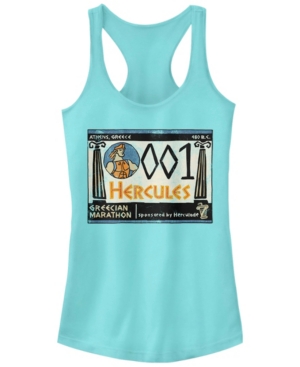 Fifth Sun Disney Juniors Hercules Grecian Marathon Poster Racerback Tank Top