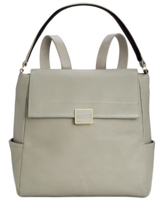 macys leather backpack