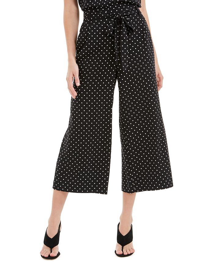Macys wide leg capris hotsell