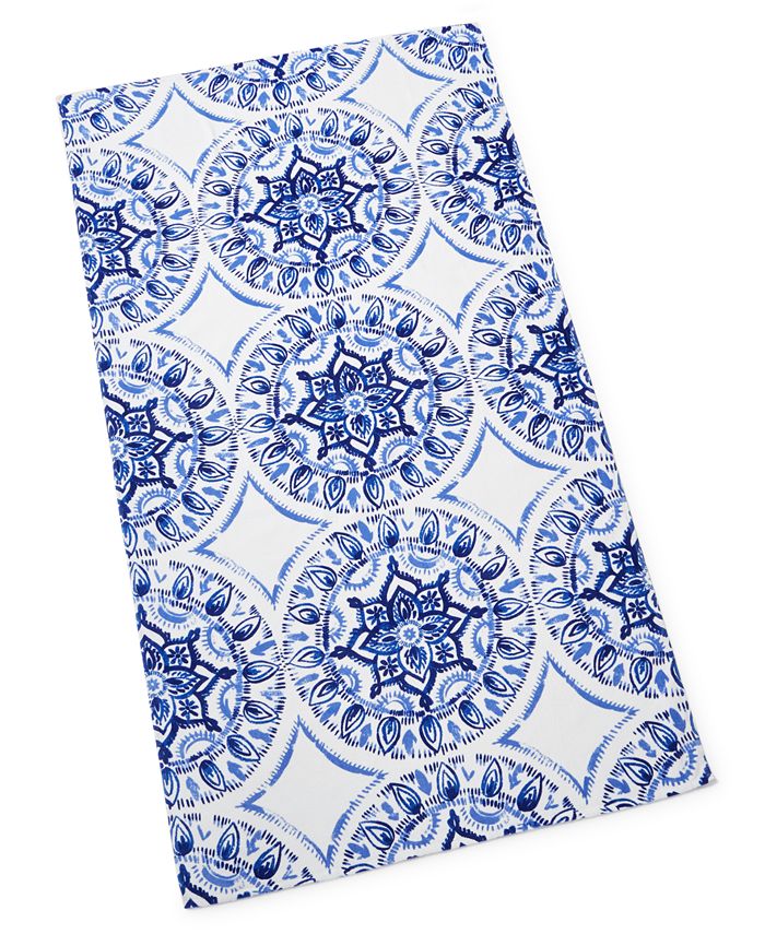 Martha Stewart Collection CLOSEOUT Global Medallion Beach Towel