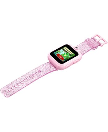 Playzoom - Unisex PlayZoom Fuchsia Glitter Strap Touchscreen Smart Watch 42x52mm