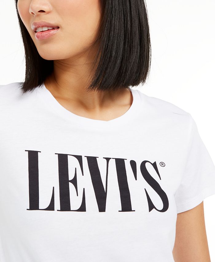 Levi's Women's The Perfect Tee Cotton T-Shirt & Reviews - Women - Macy's
