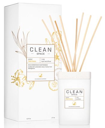 CLEAN Fragrance - Fresh Linens Diffuser, 6-oz.