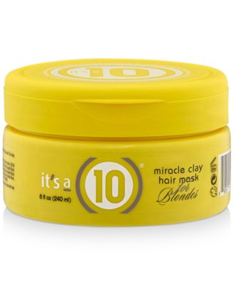 It's A 10 - Miracle Clay Hair Mask For Blondes, 8 oz.