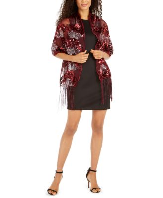 INC International Concepts - Art Deco Sequin Wrap