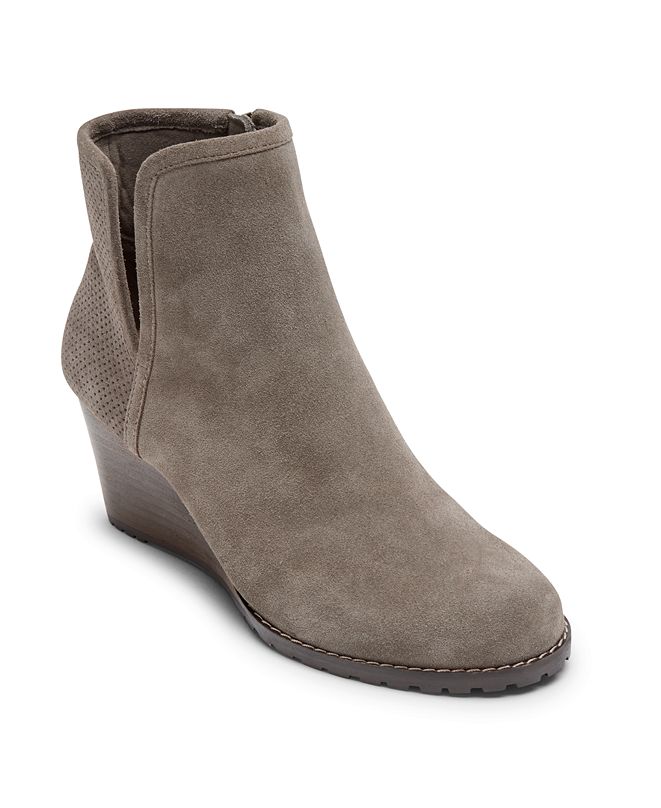 rockport wedge booties