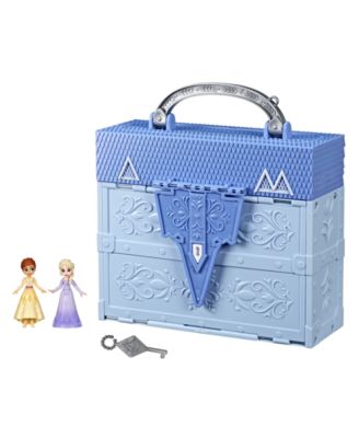 Frozen Disney Movie Pop Adventures Arendelle Castle Playset With Handle, Including Elsa Doll, Anna Doll, and 7 Accessories