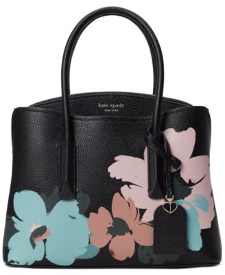 kate spade margaux brush bloom medium satchel