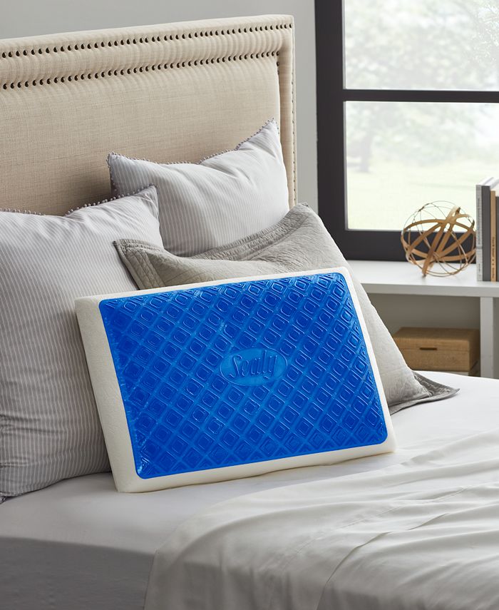 Sealy Chill Gel Memory Foam Pillow Macy's