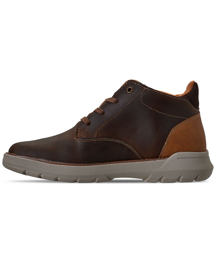 Skechers Men's Relaxed Fit Doveno Molens Oxford Boots from Finish Line