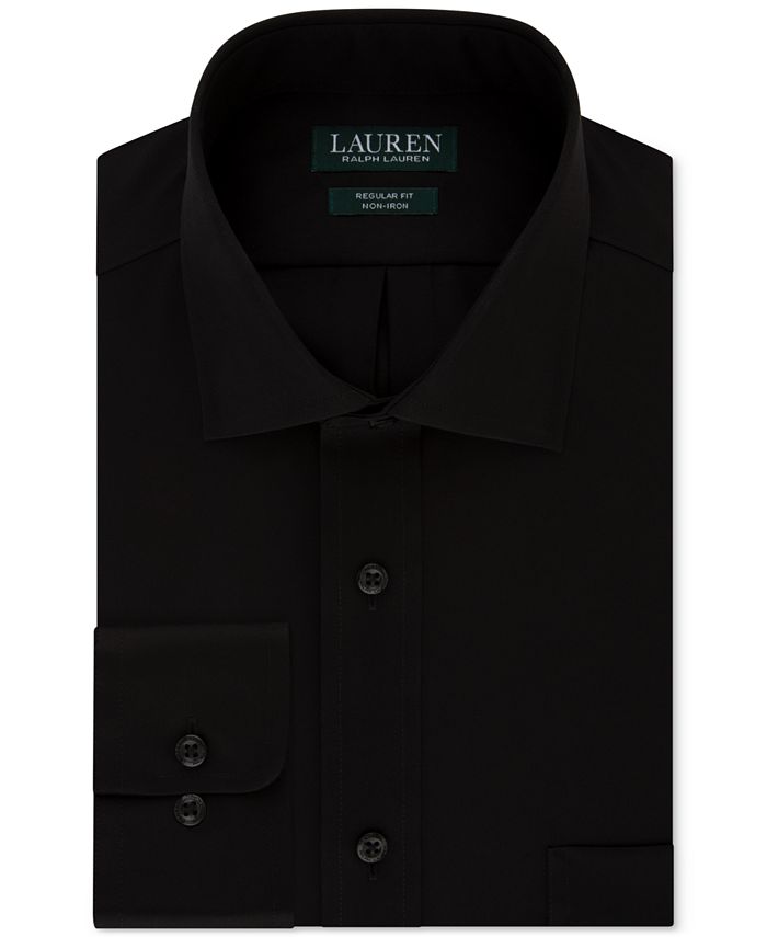 Lauren Ralph Lauren Men's ClassicFit Solid Dress Shirt Macy's