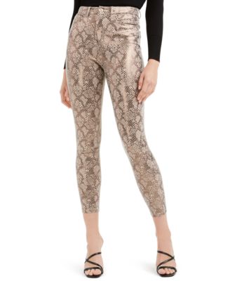 GUESS - Poison Python-Print Pants