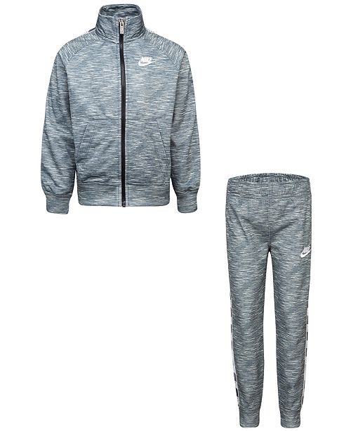 Nike Toddler Boys 2 Pc Logo Tape Trim Jacket Jogger Pants Set