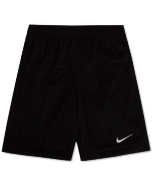 Shop Nike Little Boys Mesh Shorts In Black