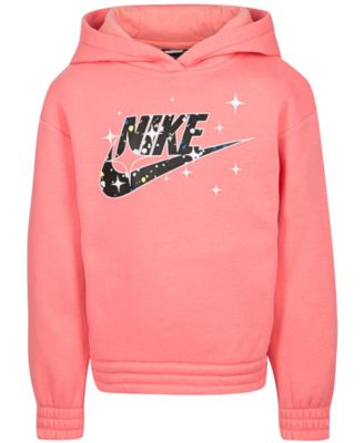 girls nike pink hoodie