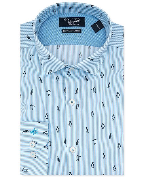 Original Penguin Men S Heritage Slim Fit Performance Stretch
