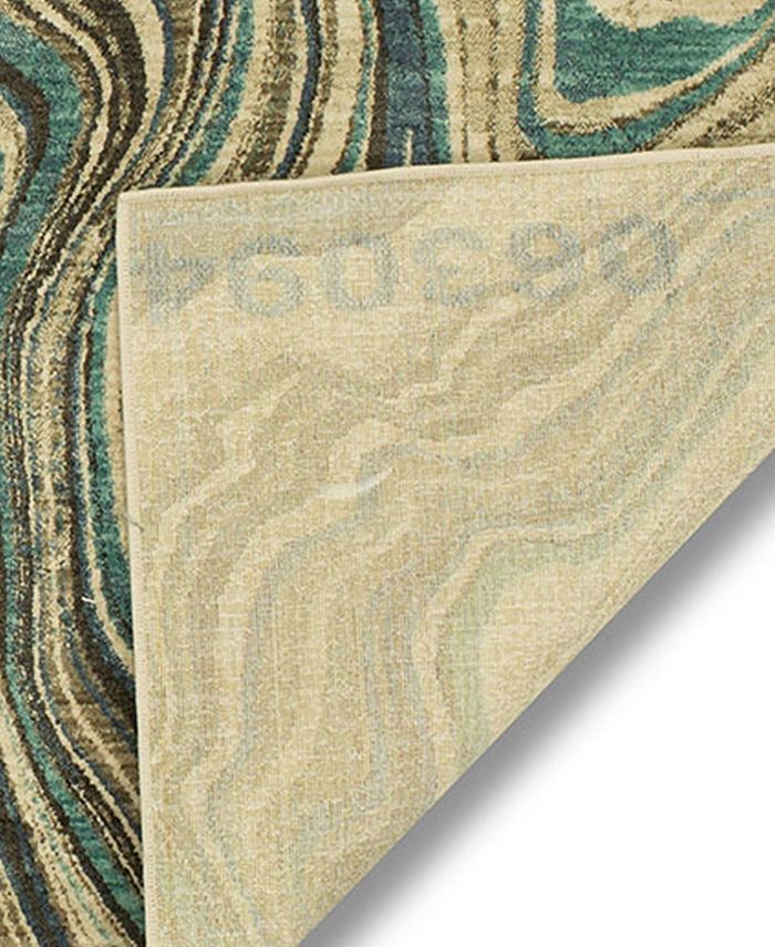 Scott Living Expressions Sediment Lagoon 2' x 3' Area Rug Macy's