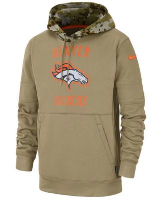 Men's Camo Salute To Service Sideline Therma Pullover Hoodie For NFL 32 Club - S To 3XL