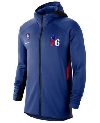 nike men's philadelphia 76ers pullover hoodie