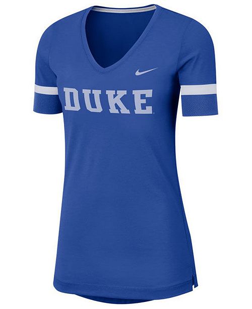 Nike Women S Duke Blue Devils Fan V Neck T Shirt Reviews