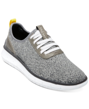 Shop Cole Haan Men's Generation Zerøgrand Stitchlite Sneakers In Light Grey