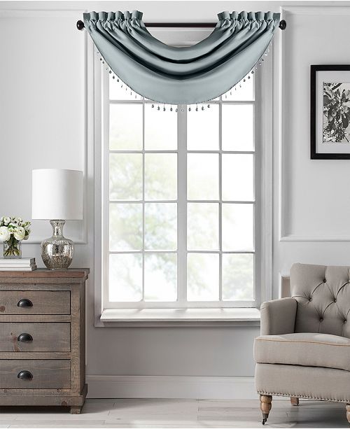 Elrene Vanderbilt Beaded Waterfall Valance 42 X22 Reviews
