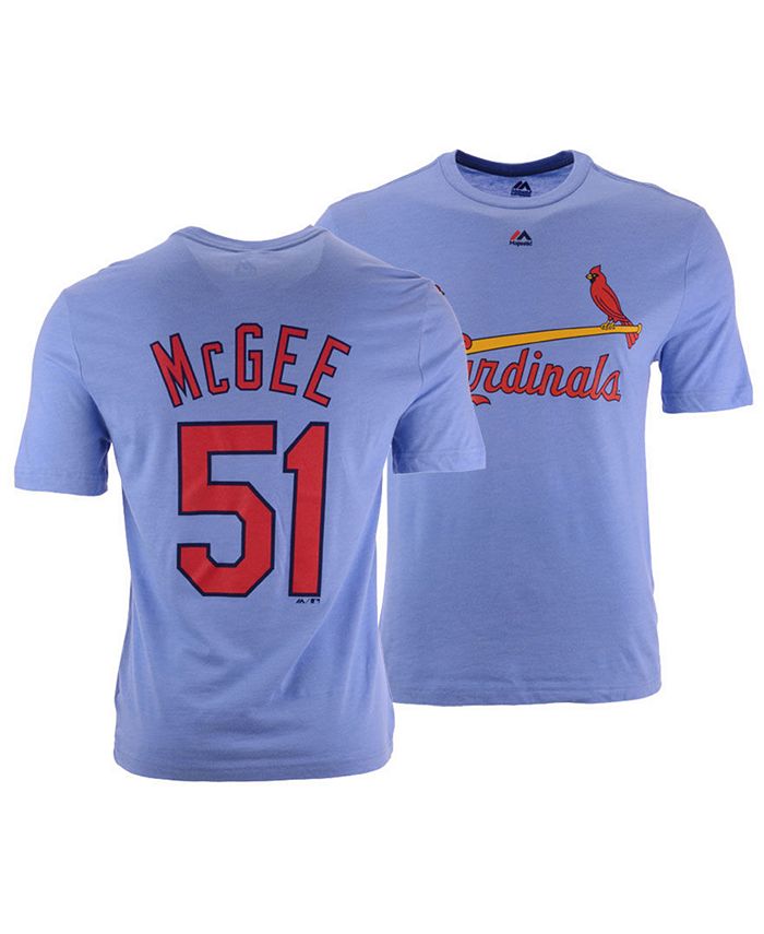Majestic Men's Willie Mcgee St. Louis Cardinals Player T-shirt in Blue for  Men