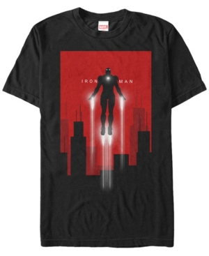 Marvel Men's Avengers Iron Man Taking off Short Sleeve T-Shirt