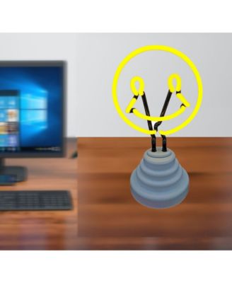 Creative Motion Battery-Operated Smiley Face Neon