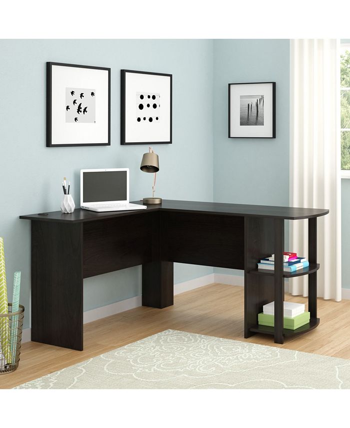 Ameriwood Home Dakota LShaped Desk with Bookshelves Macy's