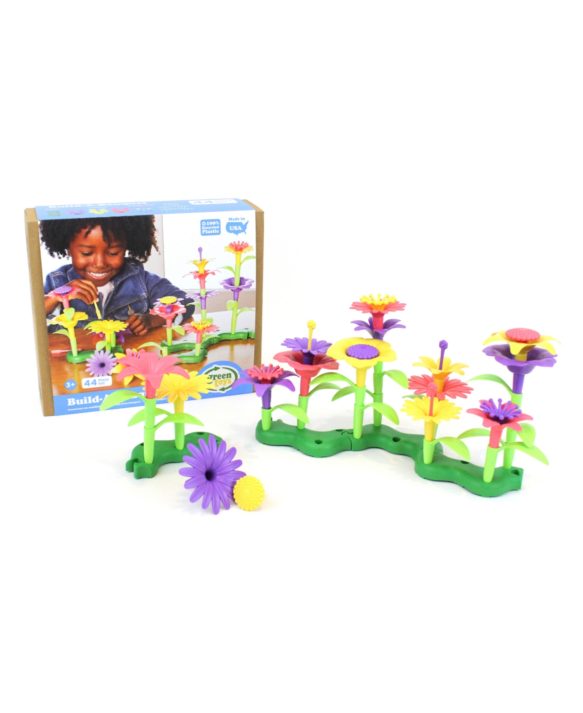 Green Toys Build-a-bouquet In Multi