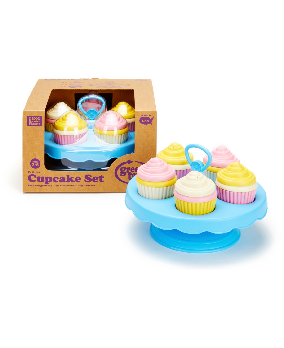 Green Toys Cupcake Set In Multi