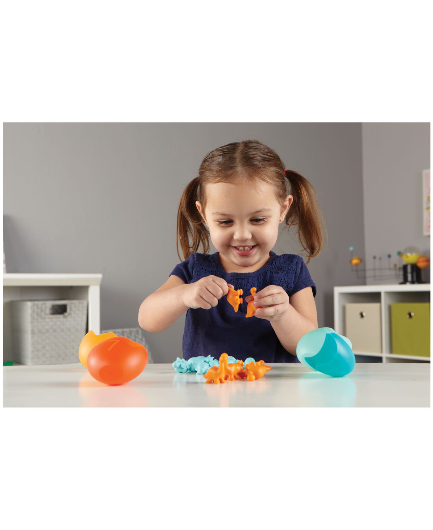 Детские игрушки Areyougame Counting Dino-Sorters 55-Piece Math Activity Set, Ages 3+ — фото 9