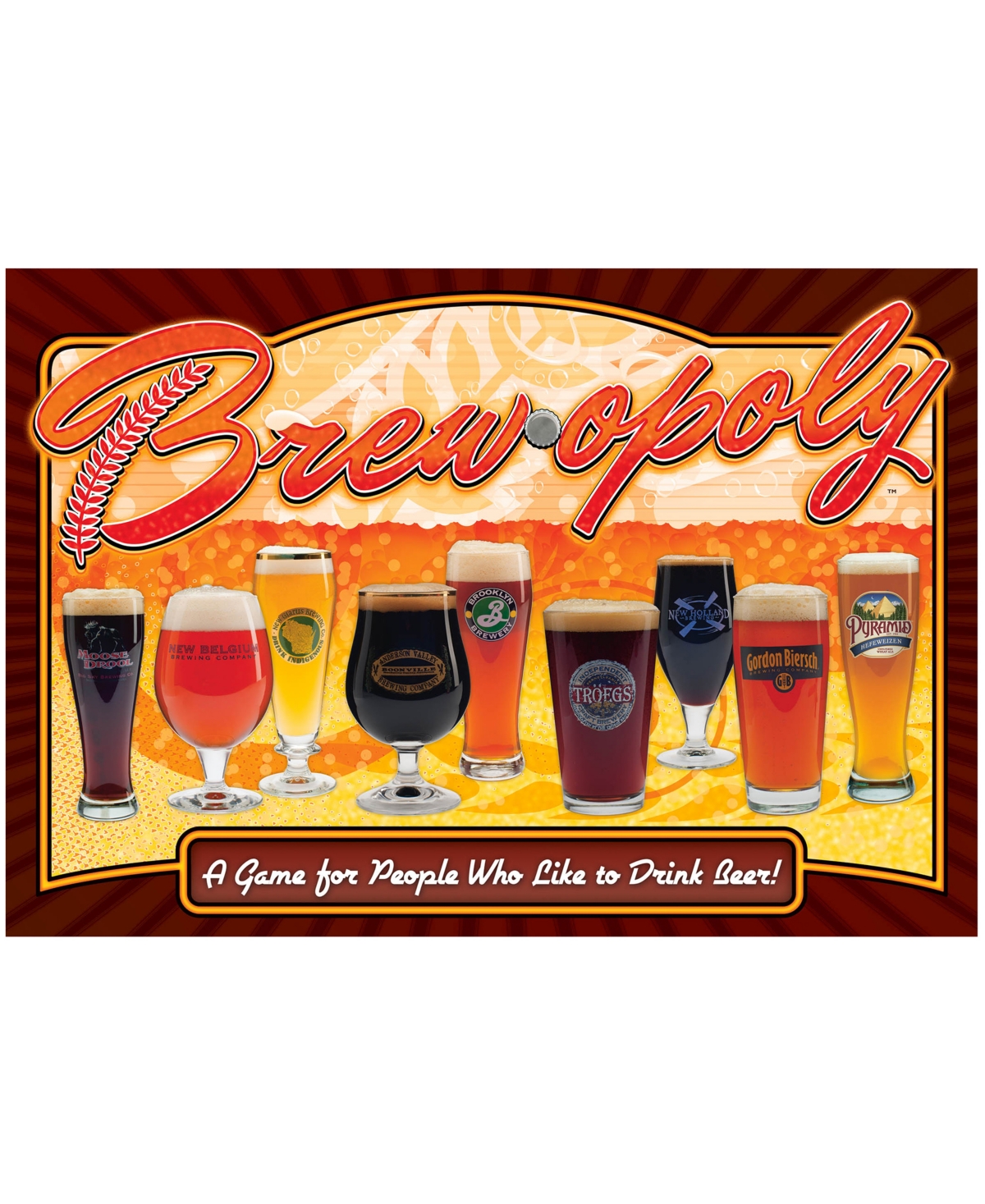 Masterpieces Puzzles Late For The Sky Brew-opoly In Multi