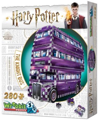 MasterPieces Puzzles Wrebbit Harry Potter Collection - The Knight Bus 3D Puzzle- 280 Pieces