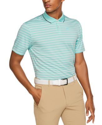 Nike Men's Vapor Dri-FIT Striped Golf Polo - Macy's
